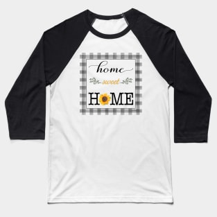 Lovely Plaid Sentiments A Baseball T-Shirt